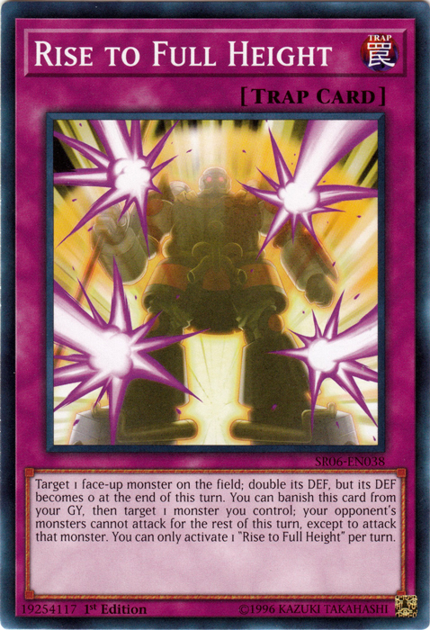 Rise to Full Height [SR06-EN038] Common | Card Merchant Takapuna