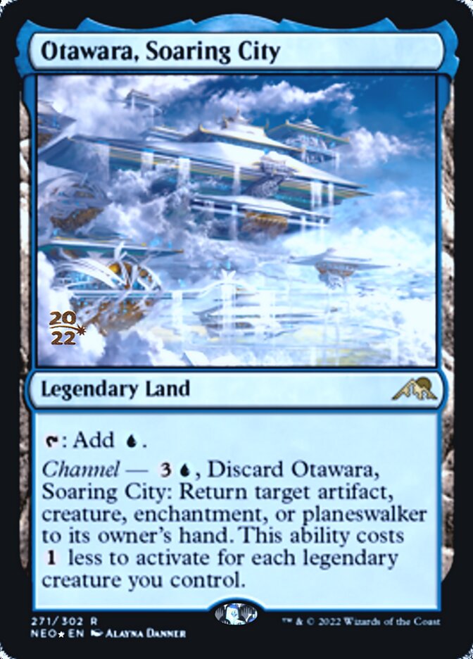 Otawara, Soaring City [Kamigawa: Neon Dynasty Prerelease Promos] | Card Merchant Takapuna