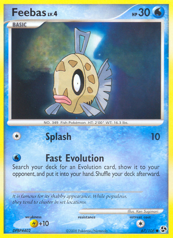 Feebas (67/106) [Diamond & Pearl: Great Encounters] | Card Merchant Takapuna