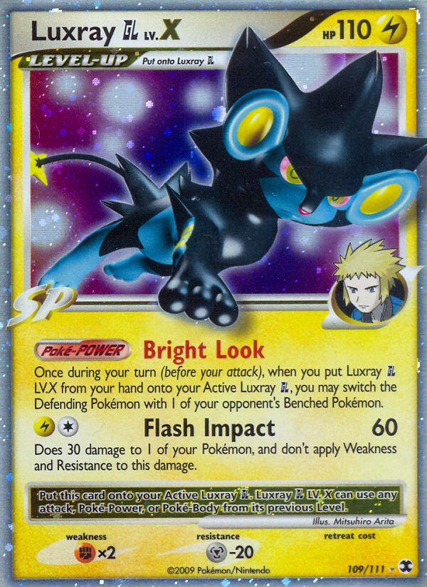 Luxray GL LV.X (109/111) [Platinum: Rising Rivals] | Card Merchant Takapuna