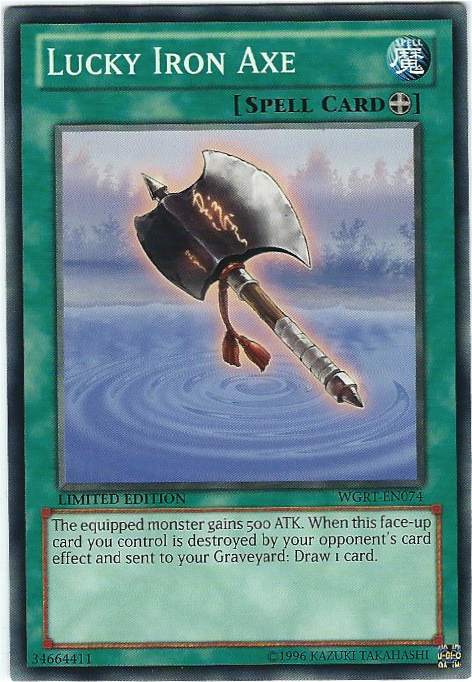 Lucky Iron Axe [WGRT-EN074] Common | Card Merchant Takapuna