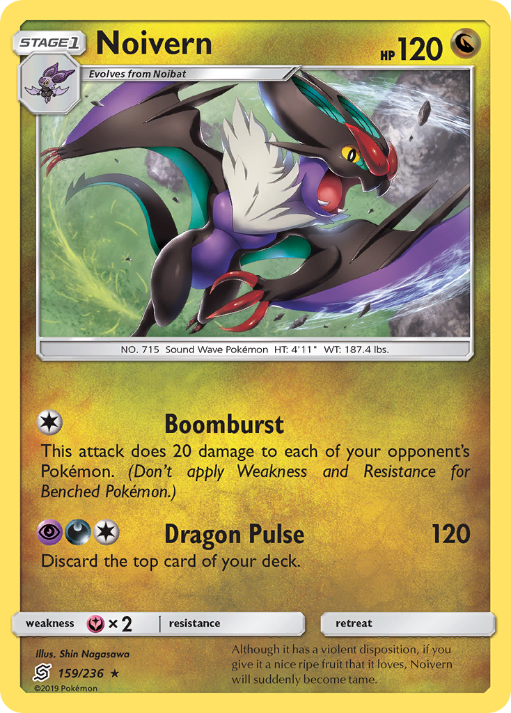 Noivern (159/236) [Sun & Moon: Unified Minds] | Card Merchant Takapuna