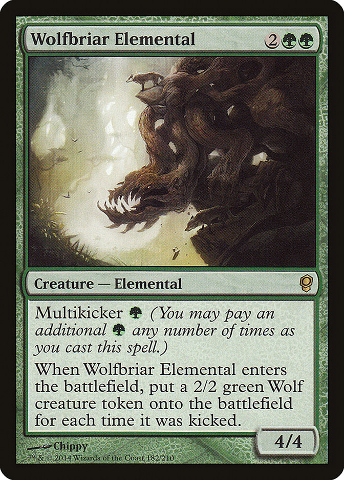 Wolfbriar Elemental [Conspiracy] | Card Merchant Takapuna