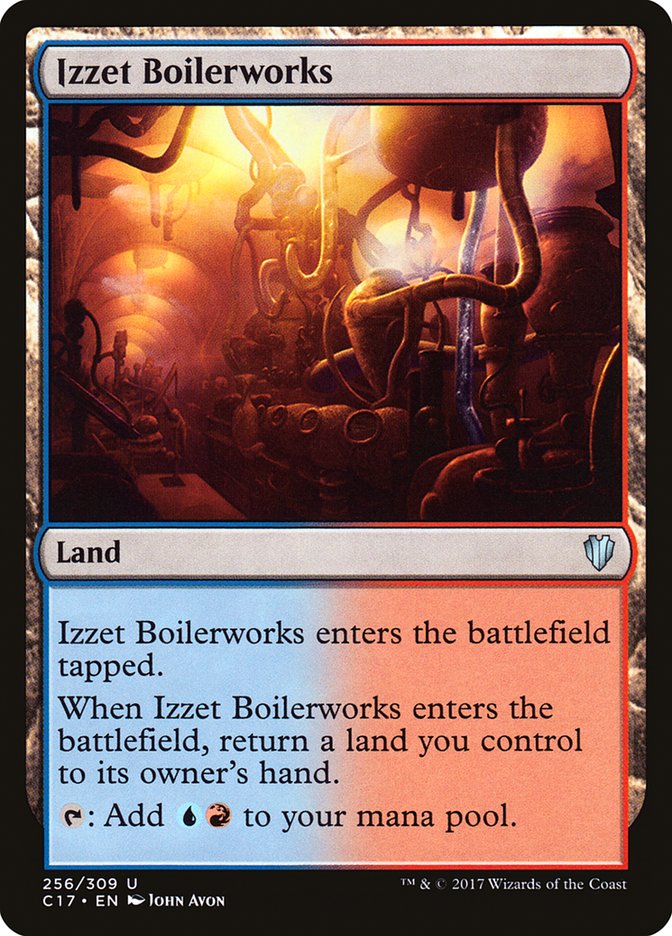 Izzet Boilerworks [Commander 2017] | Card Merchant Takapuna