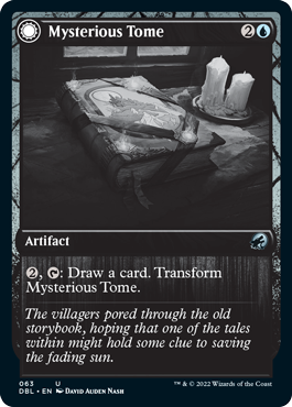 Mysterious Tome // Chilling Chronicle [Innistrad: Double Feature] | Card Merchant Takapuna