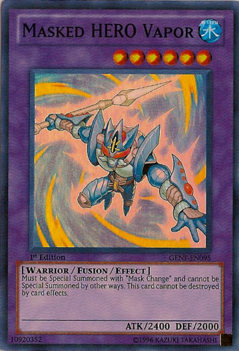 Masked Hero Vapor [GENF-EN095] Super Rare | Card Merchant Takapuna