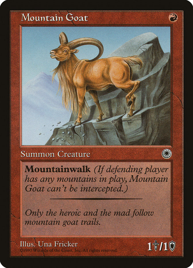 Mountain Goat [Portal] | Card Merchant Takapuna