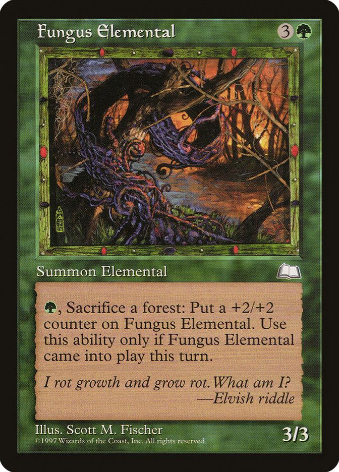 Fungus Elemental [Weatherlight] | Card Merchant Takapuna