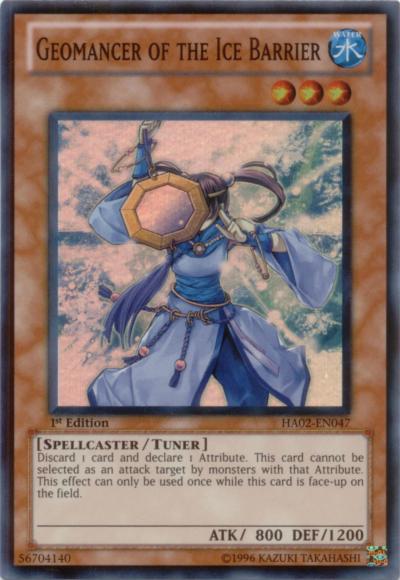 Geomancer of the Ice Barrier [HA02-EN047] Super Rare | Card Merchant Takapuna