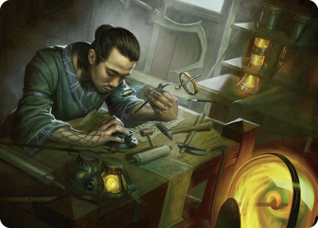 Renowned Weaponsmith Art Card [Commander Masters Art Series] | Card Merchant Takapuna