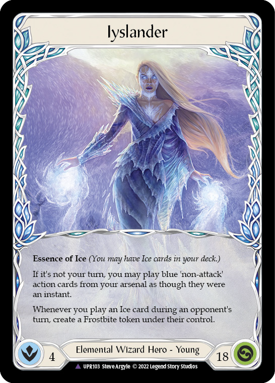 Iyslander (Double-Sided Marvel) [UPR103] (Uprising)  Cold Foil | Card Merchant Takapuna