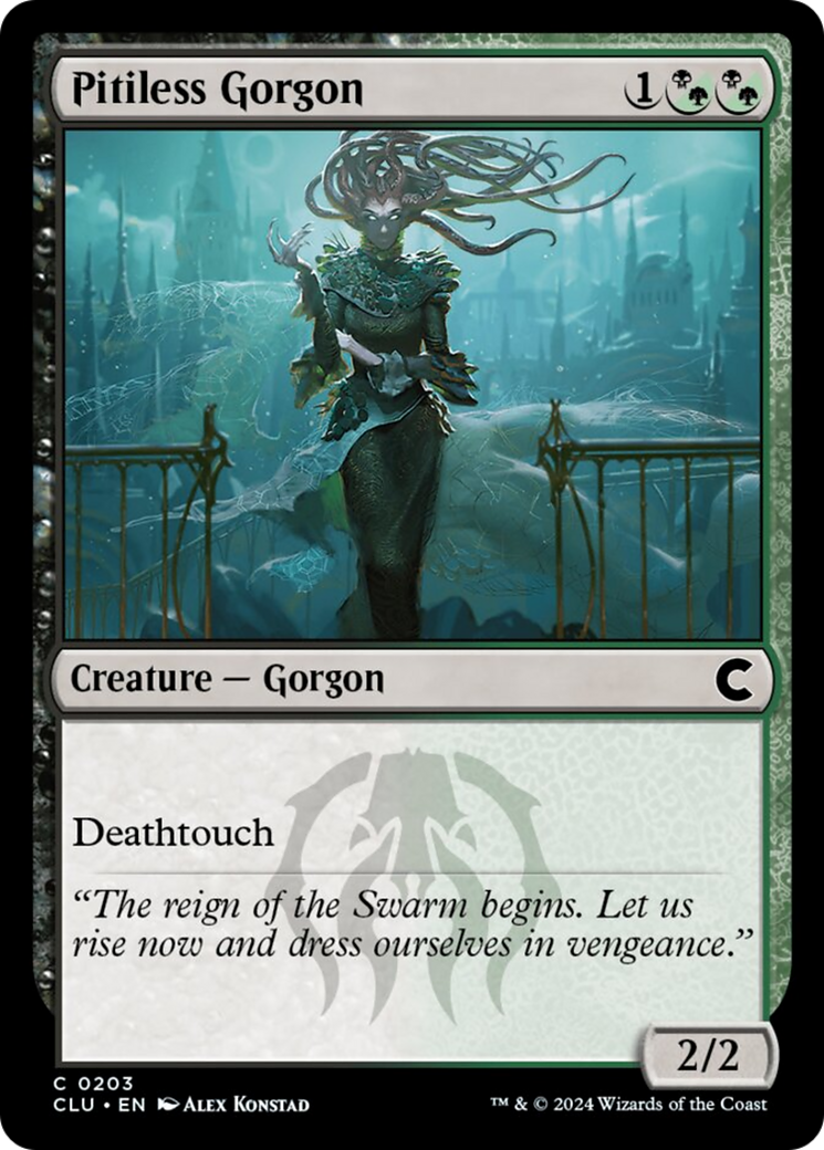 Pitiless Gorgon [Ravnica: Clue Edition] | Card Merchant Takapuna