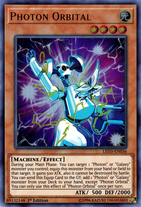 Photon Orbital [LED3-EN036] Ultra Rare | Card Merchant Takapuna