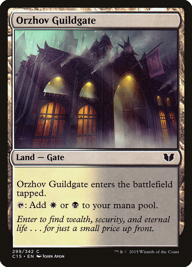 Orzhov Guildgate [Commander 2015] | Card Merchant Takapuna