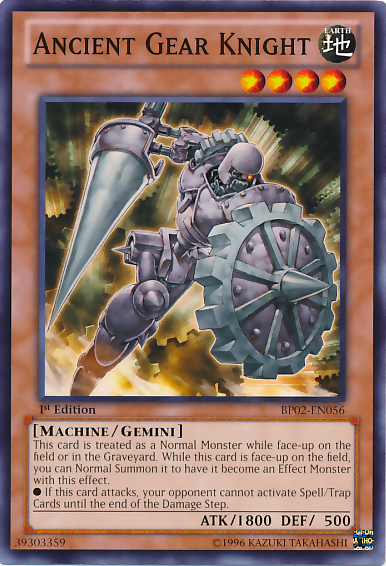 Ancient Gear Knight [BP02-EN056] Mosaic Rare | Card Merchant Takapuna