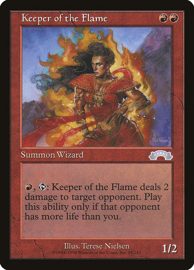 Keeper of the Flame [Exodus] | Card Merchant Takapuna