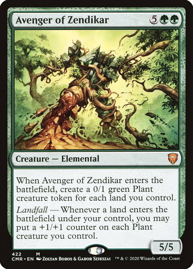 Avenger of Zendikar [Commander Legends] | Card Merchant Takapuna