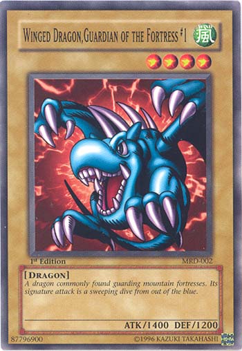 Winged Dragon, Guardian of the Fortress #1 [MRD-002] Common | Card Merchant Takapuna