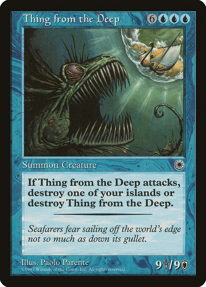 Thing from the Deep [Portal] | Card Merchant Takapuna