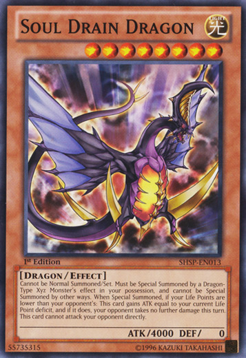 Soul Drain Dragon [SHSP-EN013] Common | Card Merchant Takapuna