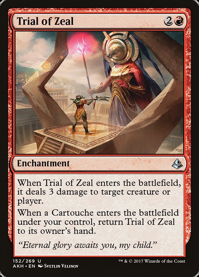 Trial of Zeal [Amonkhet] | Card Merchant Takapuna