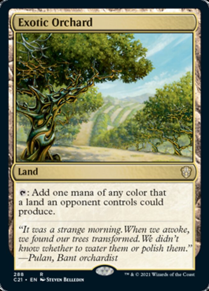 Exotic Orchard [Commander 2021] | Card Merchant Takapuna