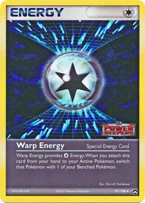 Warp Energy (91/108) (Stamped) [EX: Power Keepers] | Card Merchant Takapuna