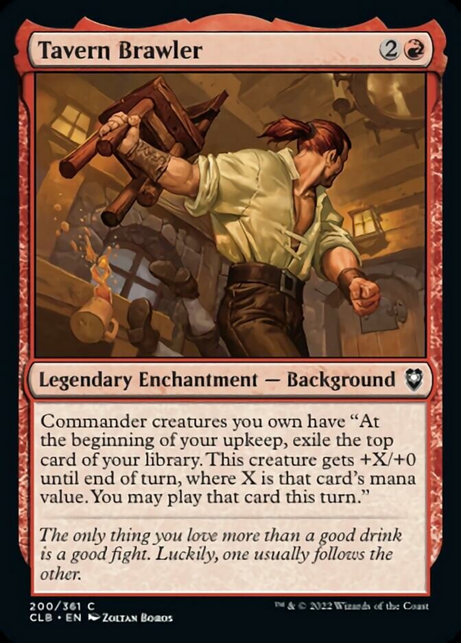 Tavern Brawler [Commander Legends: Battle for Baldur's Gate] | Card Merchant Takapuna