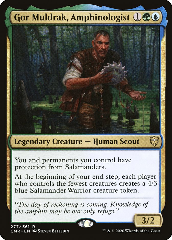 Gor Muldrak, Amphinologist [Commander Legends] | Card Merchant Takapuna