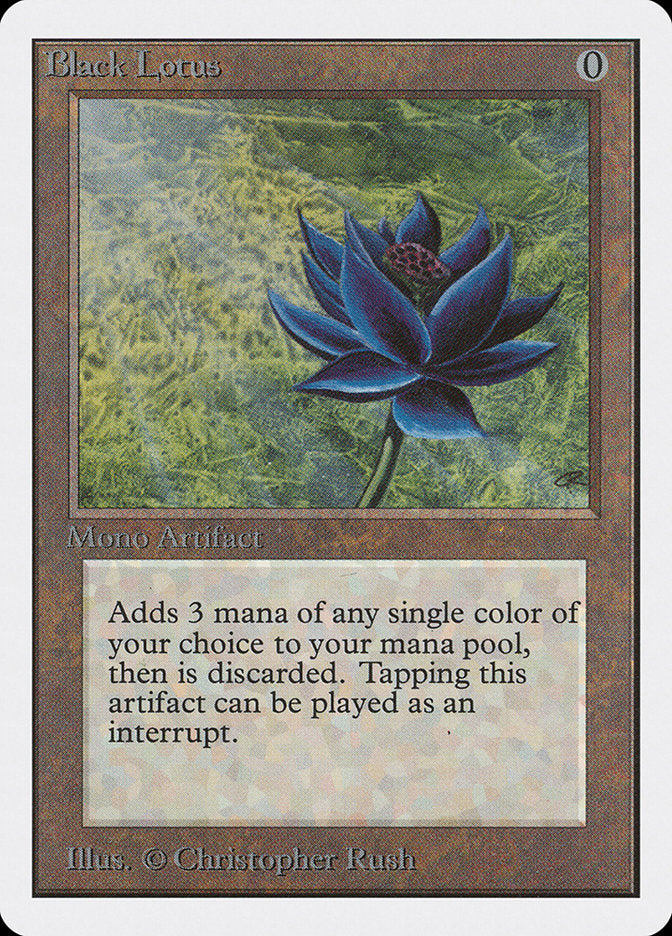 Black Lotus [Unlimited Edition] | Card Merchant Takapuna