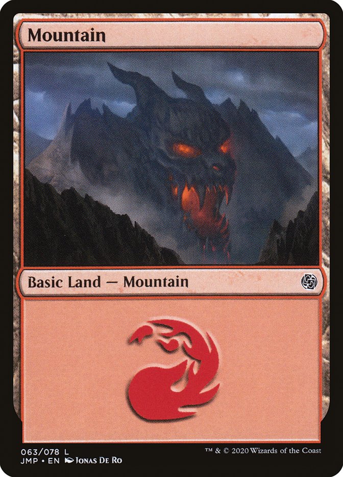 Mountain (63) [Jumpstart] | Card Merchant Takapuna