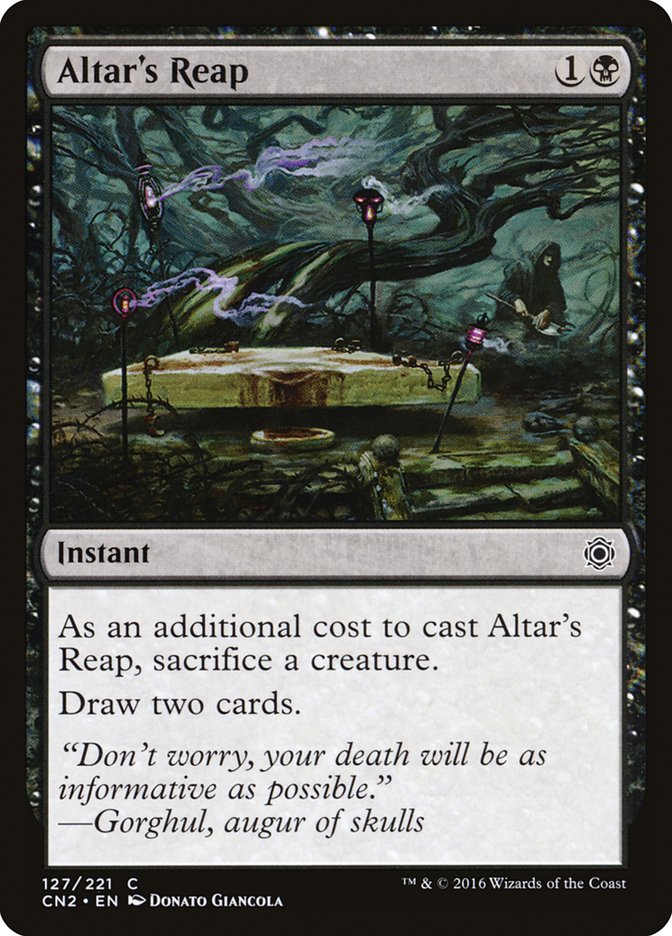 Altar's Reap [Conspiracy: Take the Crown] | Card Merchant Takapuna