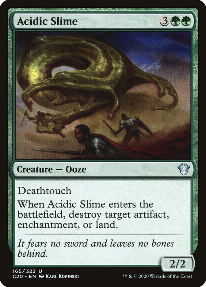 Acidic Slime [Commander 2020] | Card Merchant Takapuna