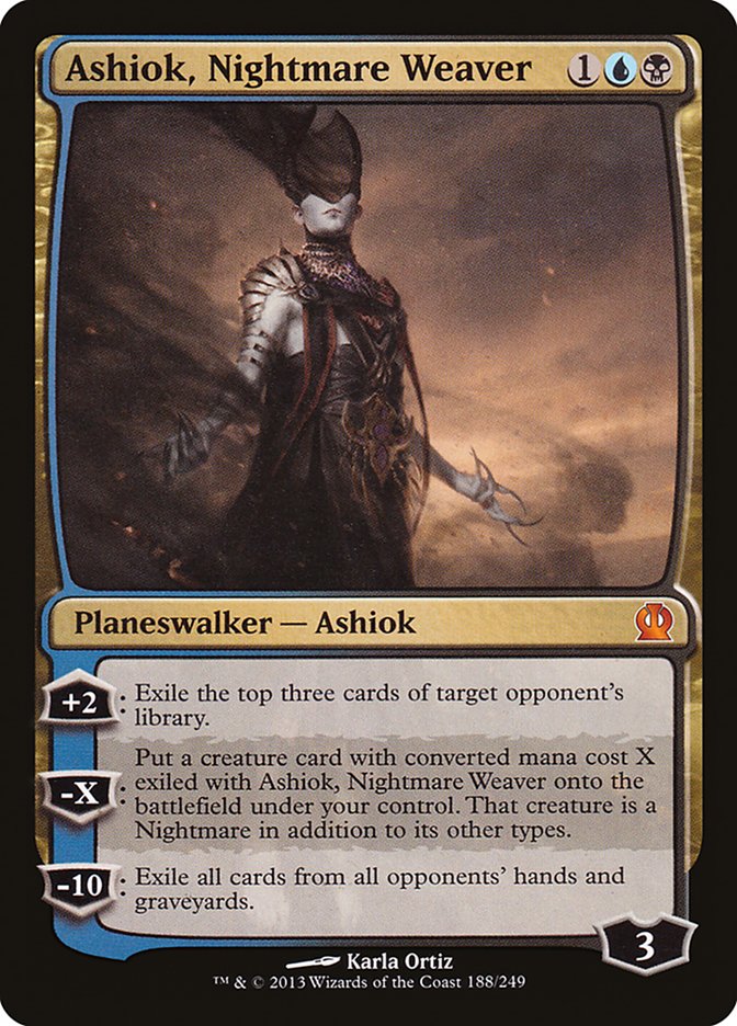 Ashiok, Nightmare Weaver [Theros] | Card Merchant Takapuna