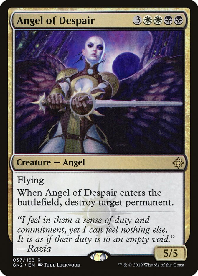 Angel of Despair [Ravnica Allegiance Guild Kit] | Card Merchant Takapuna