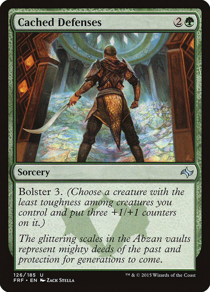 Cached Defenses [Fate Reforged] | Card Merchant Takapuna