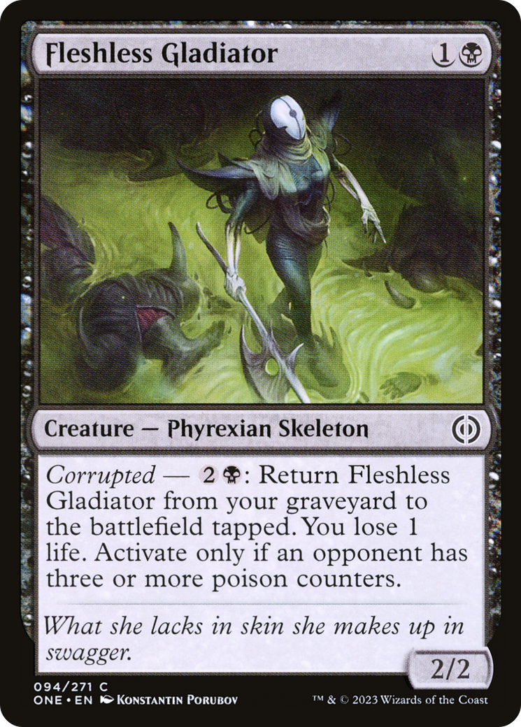 Fleshless Gladiator [Phyrexia: All Will Be One] | Card Merchant Takapuna