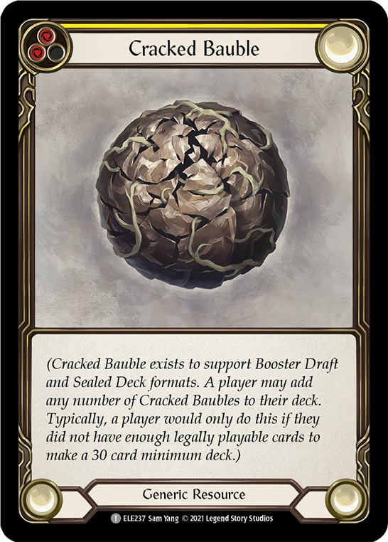 Cracked Bauble [ELE237] (Tales of Aria)  1st Edition Normal | Card Merchant Takapuna