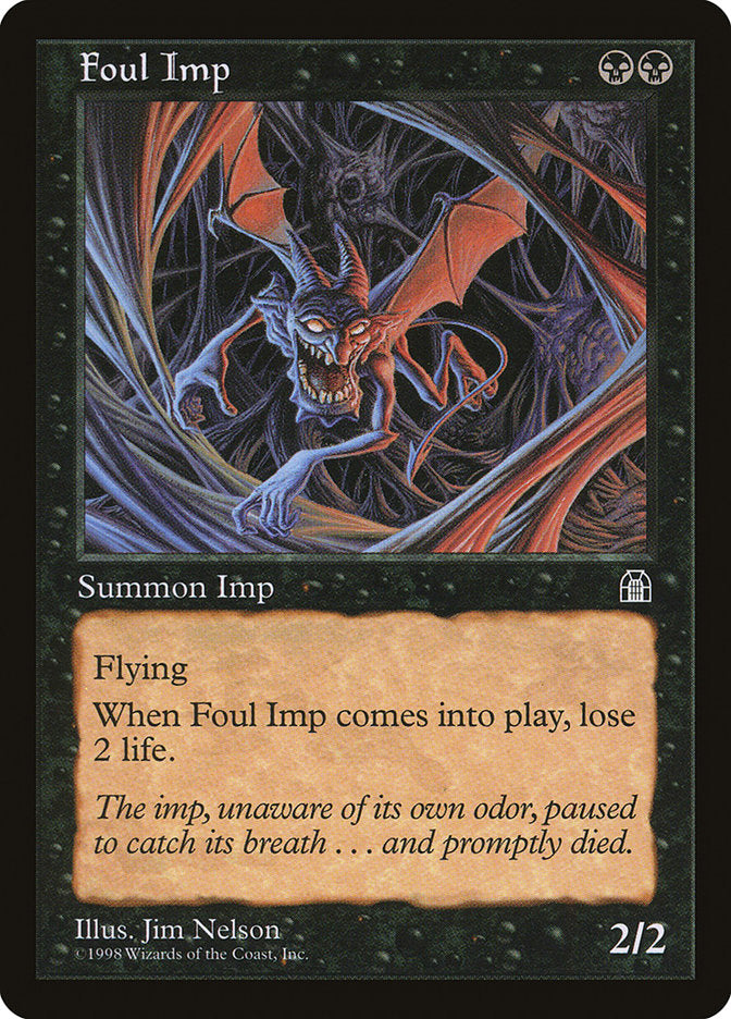 Foul Imp [Stronghold] | Card Merchant Takapuna