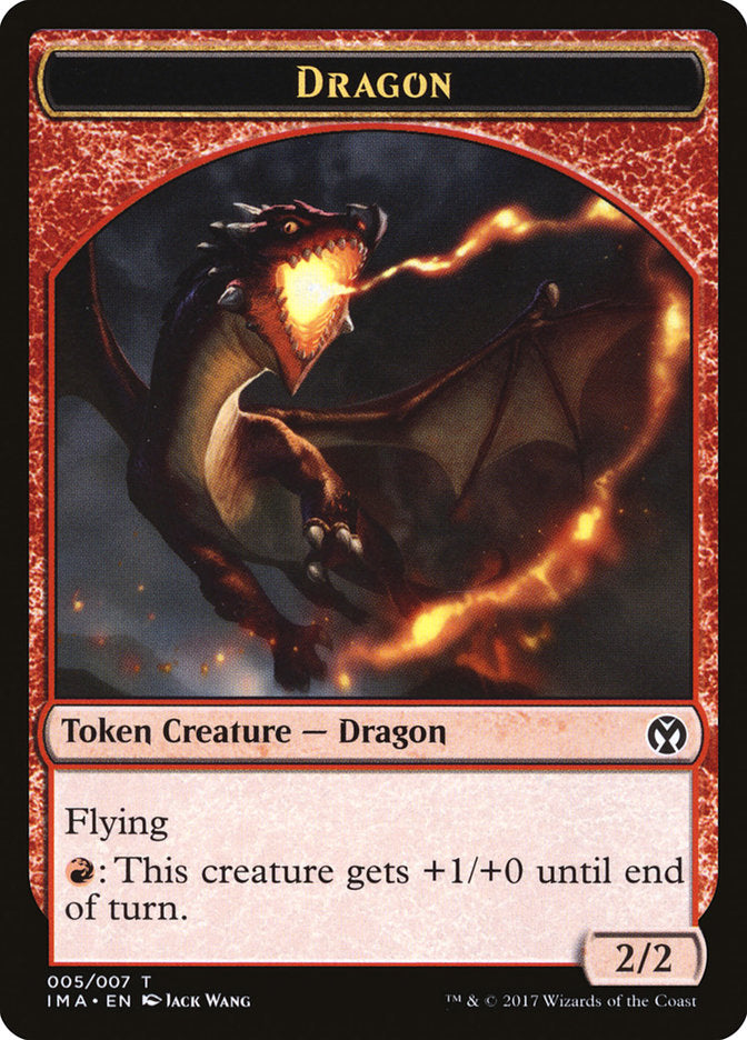 Dragon Token (005/007) [Iconic Masters Tokens] | Card Merchant Takapuna