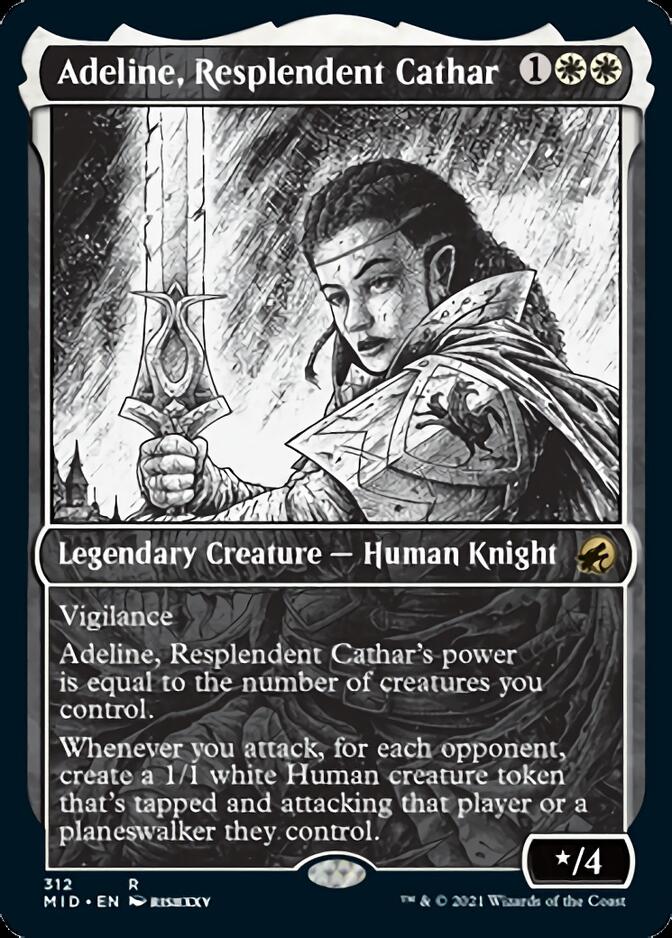 Adeline, Resplendent Cathar (Showcase Eternal Night) [Innistrad: Midnight Hunt] | Card Merchant Takapuna