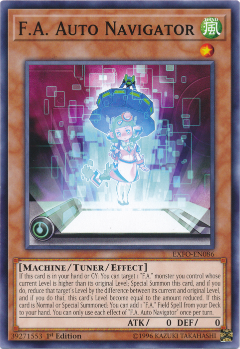 F.A. Auto Navigator [EXFO-EN086] Common | Card Merchant Takapuna