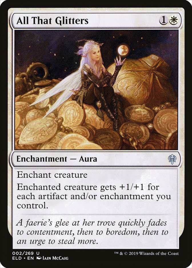 All That Glitters [Throne of Eldraine] | Card Merchant Takapuna