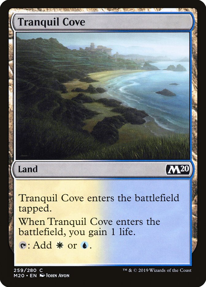 Tranquil Cove [Core Set 2020] | Card Merchant Takapuna