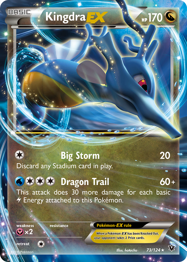 Kingdra EX (73/124) [XY: Fates Collide] | Card Merchant Takapuna