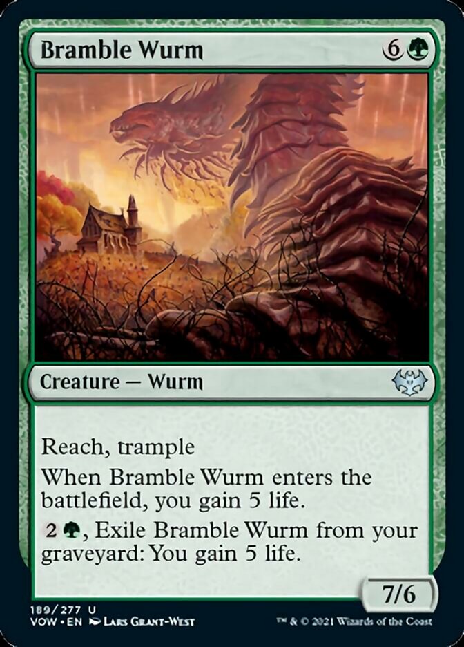 Bramble Wurm [Innistrad: Crimson Vow] | Card Merchant Takapuna