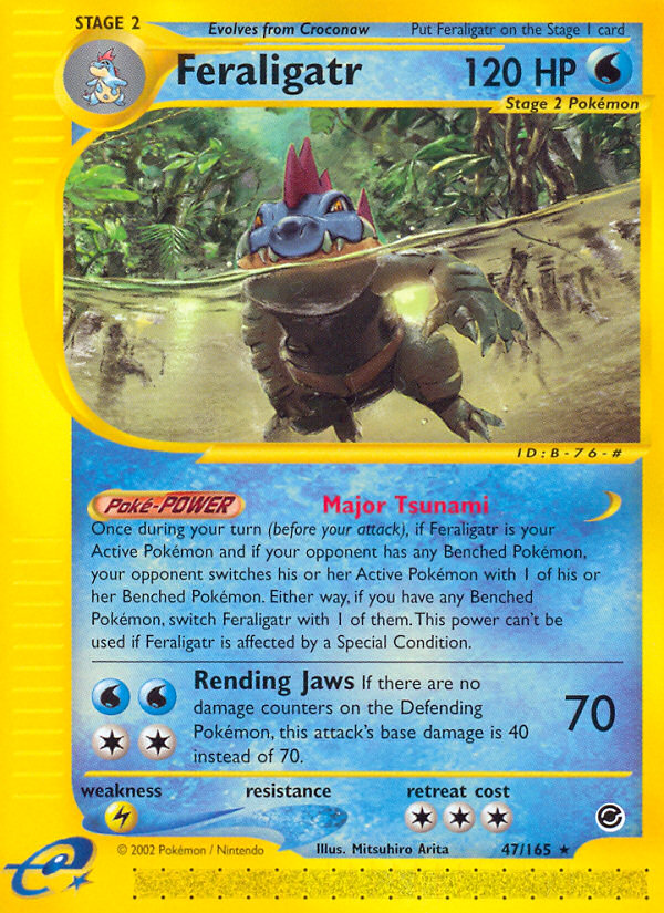 Feraligatr (47/165) [Expedition: Base Set] | Card Merchant Takapuna