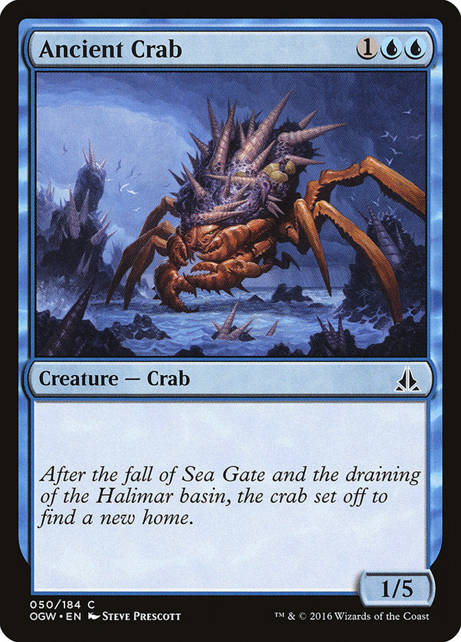 Ancient Crab [Oath of the Gatewatch] | Card Merchant Takapuna