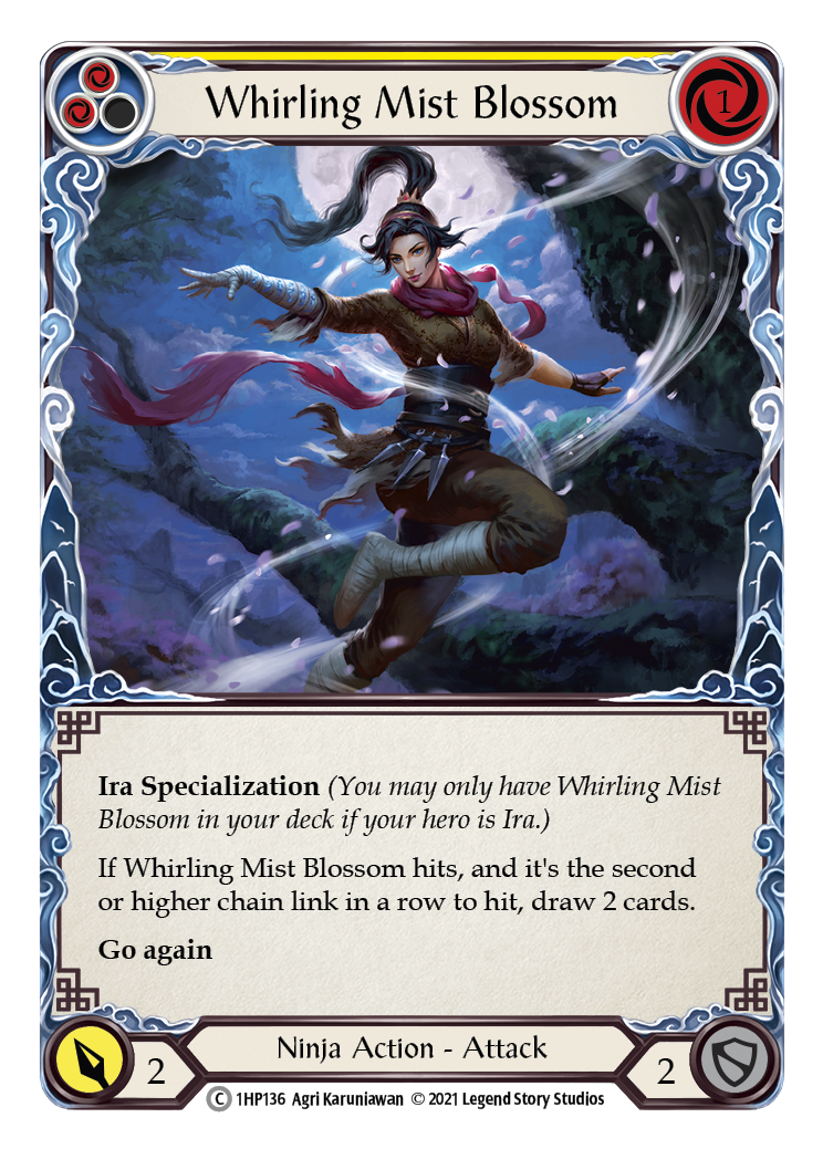 Whirling Mist Blossom [1HP136] (History Pack 1) | Card Merchant Takapuna