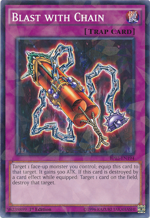 Blast with Chain [BP03-EN194] Shatterfoil Rare | Card Merchant Takapuna